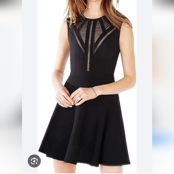 BCBGMaxAzria Dresses & Skirts - BCBGMaxAzria Aynn Trim Dress Size 4